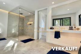 Bezugsfertige Luxus Neubauvilla mit Traumblick über die Berge und das Meer in Nova Santa Ponsa