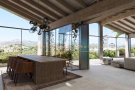 Impressive architect villa with magnificent panoramic sea view in Nova Santa Ponsa