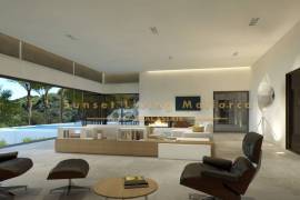 Spectacular designer villa with sea views in Portals Vells
