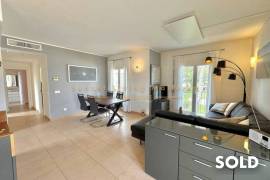 SOLD ! - Beautiful, sunny apartment with 2 terraces and wonderful views of the pool and garden near the beach