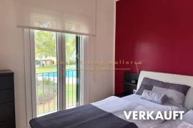 VERKAUFT ! - Wunderschönes, sonniges Apartment mit 2 Terrassen sowie herrlichem  Blick zum Pool und Garten in Strandnähe