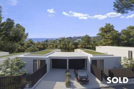 SOLD - Modern new construction villa project with sea view in San Augustin