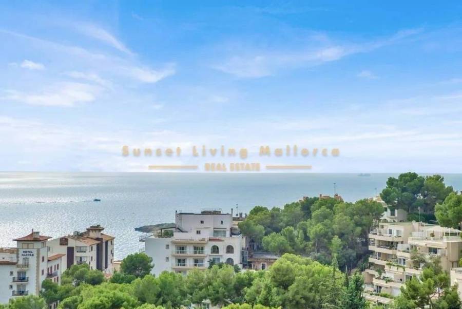 Saniertes Meerblick Apartment in Bendinat