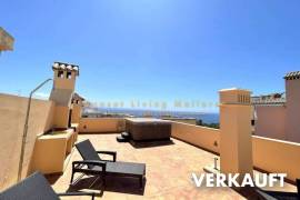 VERKAUFT! Einzigartiges Penthouse in Bendinat mit atemberaubendem Meerblick und großer Dachterrasse
