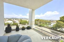 VERKAUFT - Exklusives Penthouse mit Meerblick und großer Dachterrasse über 2 Etagen  in Strand-und Meeresnähe
