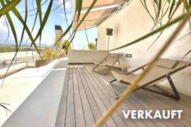 VERKAUFT - Exklusives Penthouse mit Meerblick und großer Dachterrasse über 2 Etagen  in Strand-und Meeresnähe