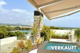 VERKAUFT - Exklusives Penthouse mit Meerblick und großer Dachterrasse über 2 Etagen  in Strand-und Meeresnähe