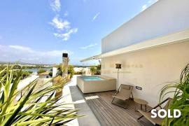 Exklusives Penthouse mit Meerblick und großer Dachterrasse über 2 Etagen  in Strand-und Meeresähe