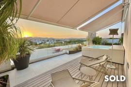Exklusives Penthouse mit Meerblick und großer Dachterrasse über 2 Etagen  in Strand-und Meeresähe