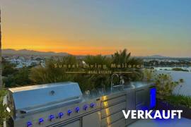VERKAUFT - Exklusives Penthouse mit Meerblick und großer Dachterrasse über 2 Etagen  in Strand-und Meeresnähe