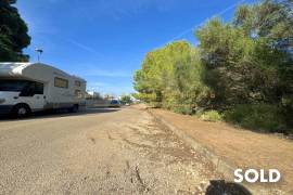 SOLD - Building plot with existing project in Sa Rapita, just a few minutes from Es Trenc beach