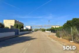 SOLD - Building plot with existing project in Sa Rapita, just a few minutes from Es Trenc beach