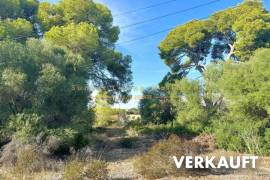 VERKAUFT - Baugrundstück mit vorhandenem Projekt in Sa Rapita nur wenige Minuten bis zum  'Es Trenc' Strand