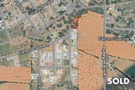 SOLD - Building plot with existing project in Sa Rapita, just a few minutes from Es Trenc beach