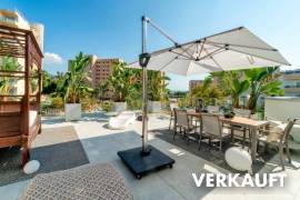 VERKAUFT - Traumhafte Penthouse-Wohnung mit Teilmeerblick in exklusiver Wohnanlage 