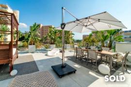 SOLD - Fantastic penthouse apartment with partial sea view in exclusive residential complex 