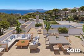 High quality new construction villa with pool and close to the beach in Cala Vinyes