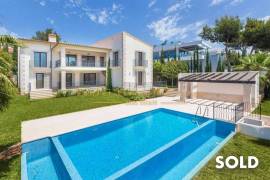 Luxury new construction family villa with lots of space and sea views in Nova Santa Ponsa