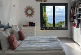 Traumhafte Villa mit Meerblick im Ibiza-Style in Cala Vinyes